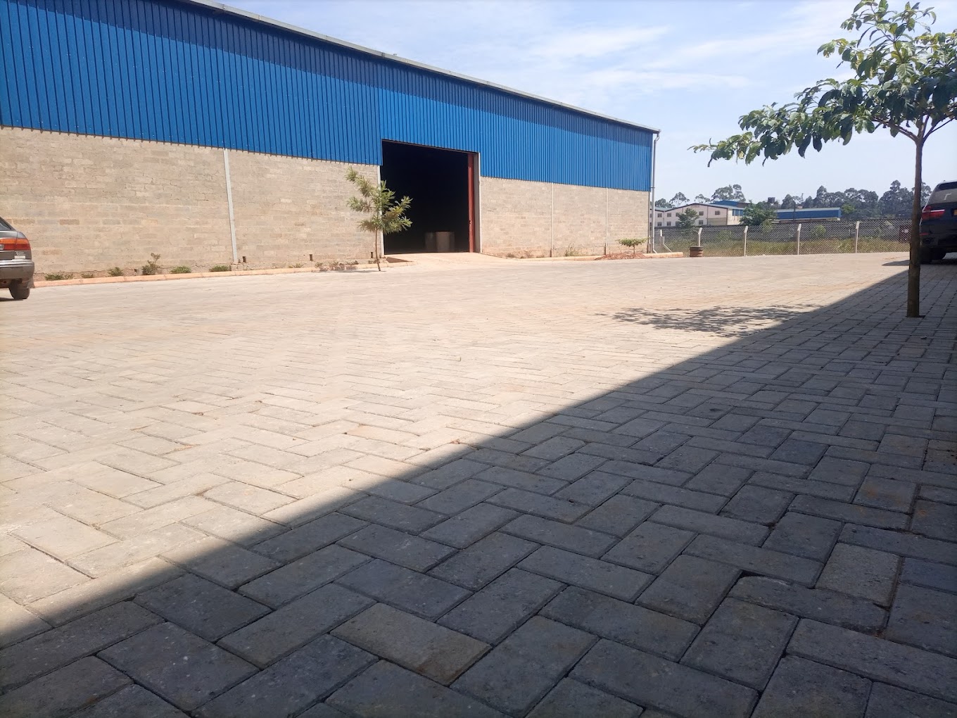 Exterior view of pio ltd business and industrial warehouse space for rent in Kampala namanve