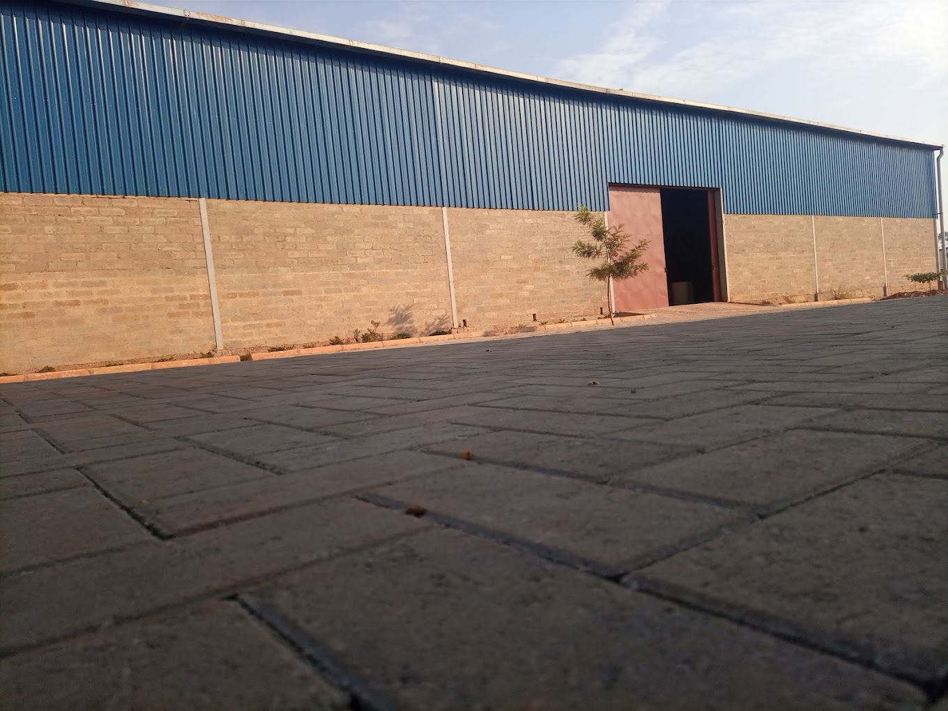 Exterior view of our warehouse space for rent in Kampala