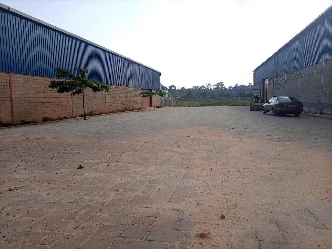 Exterior view of pio ltd business and industrial warehouse space for rent in Kampala namanve