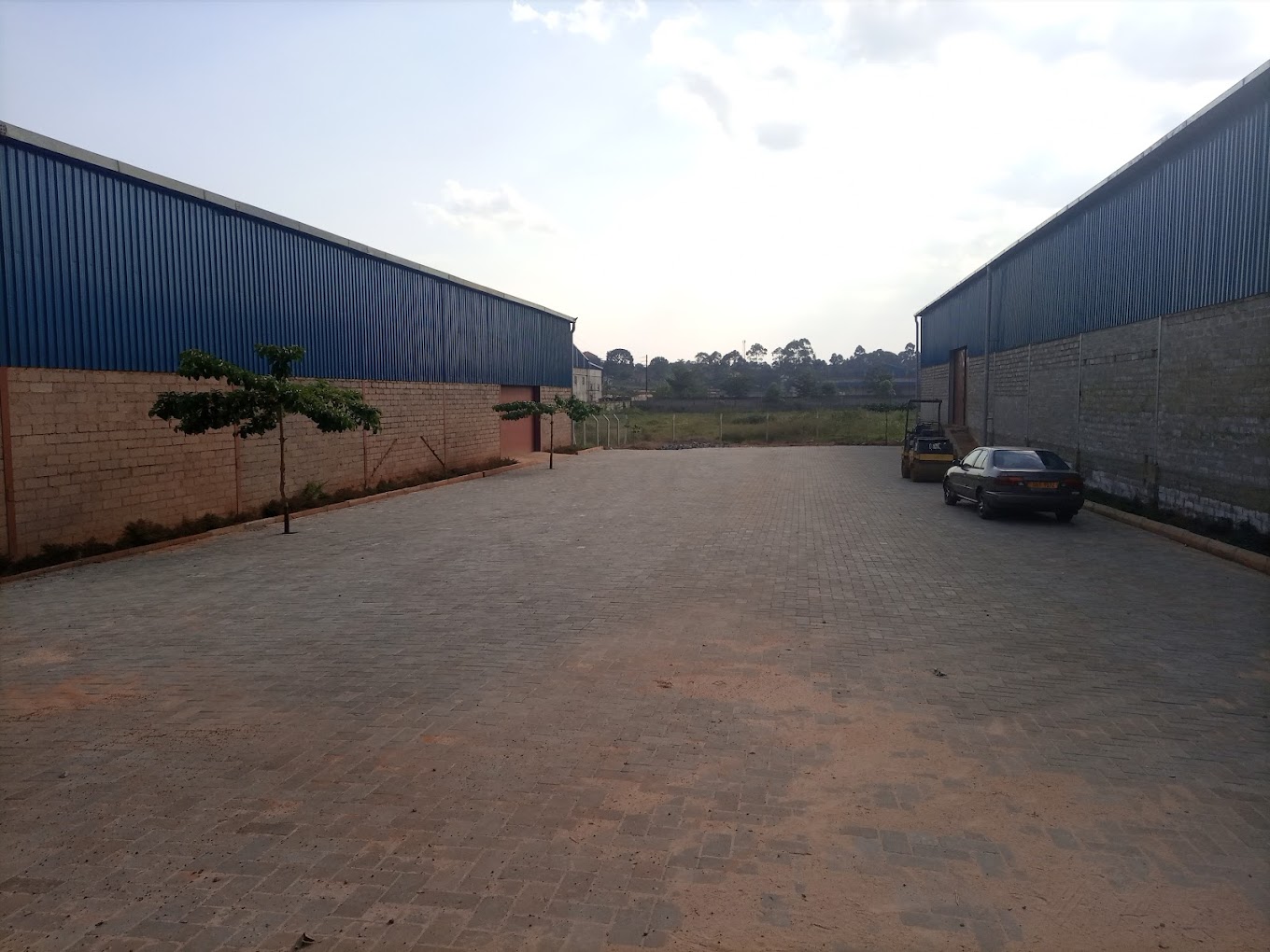 Modern warehouse space for rent in Kampala with ample parking and secure premises